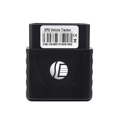 China Automotive Free Install OBD Gps Tracker Plug And Operate TK306 Mini OBD GPS Tracker With Vibration Alarm OBD Tracking Device for sale