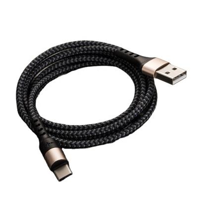 China Charging + Data Sending 3A Nylon Braid Type C Cable USB 2.0 3.0 Type-C Cable Data Sync Fast Charging USB C Cable for sale