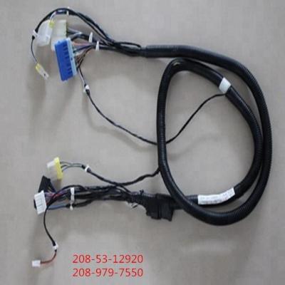 China Premium Automobile Cable 208-53-12920 Excavator 208-979-7550 Engine Wiring Harness For PC200-7 220-7 300-7 400-7 for sale