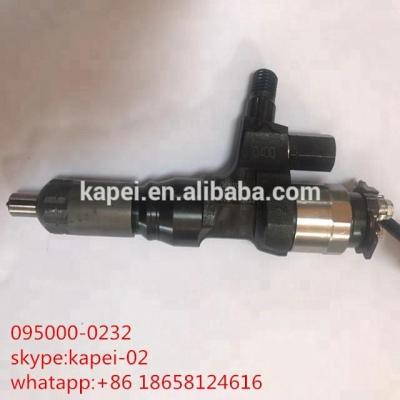 China Steel common rail diesel fuel injector 095000-0232 095000-0233 on sale for sale