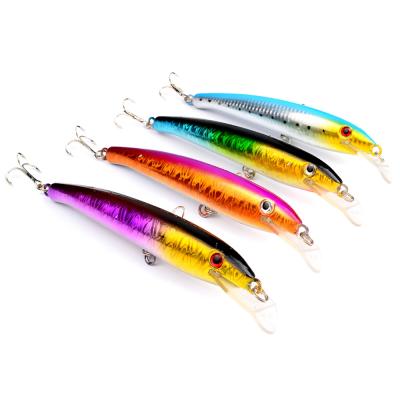 China Vivid Fish Action 170mm Wobbler 26g Swimming Plastic Sinking Minnow Fishing Lure Long Casting Minnow for sale