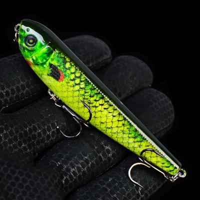 China High Quality 8.5g Hot Sale 90mm Saltwater Pencil Swimming Fishing Lure Vivid Fish Action Lure Fishing Lure Sinking Water for sale