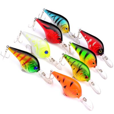 China Vivid Fish Swimming Action 11g 95mm 8 Colors Bait Wholesale Crank Fishing Lures Tackle Crank Bait Crankbaits Bass for sale