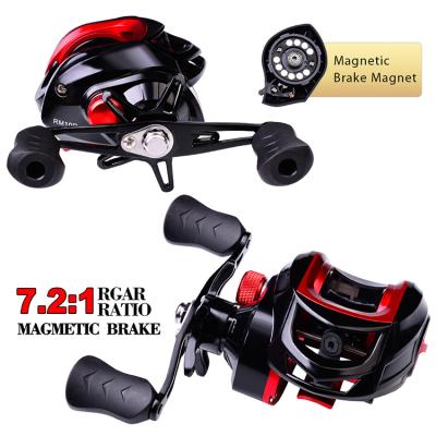 China Right hand all metal baitcasting 10kg saltwater reel super light 7.2:1 strong fishing sea reels fishing reel surf mount for sale