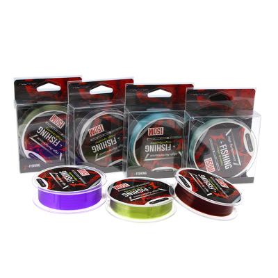 China Super Line High Wear Resistance Quality Monofilament Nylon Fish Twine Multi Color Soft Mono Nylon Options Fishing Line for sale