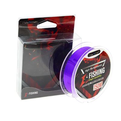 China Wholesale 300m Rainbow Long Strand Monofilament 150m Custom Nylon Fishing Line High Wear Resistance Durable Fishing Line for sale