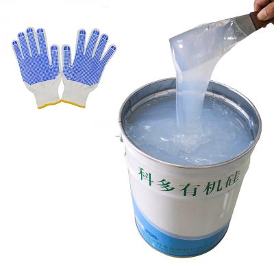 China Fast Curing 13KN/M LSR Electrically Conductive Silicone Rubber For Touch Screen Gloves for sale