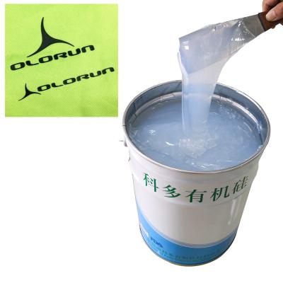 China Acid Resistant Fireproof Matte Silicone For Textile Screen Printing for sale