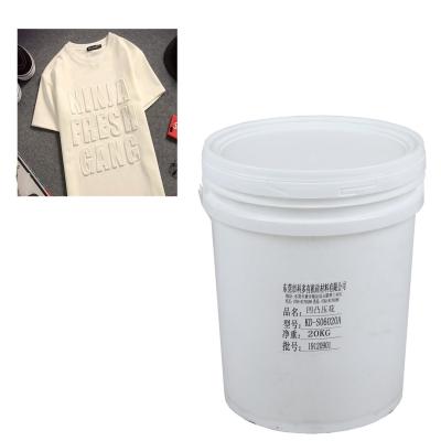 China Skin Safe High Temperature 6.8 MPa White Screen Printing Ink For T-Shirts for sale