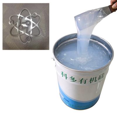 China ISO9001 Strong Adhesion Liquid Glossy Silicone For Surface Coating for sale