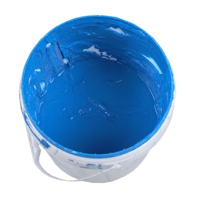 China OEKO Tex Anti Fade Blue Soft Gel Paste for sale