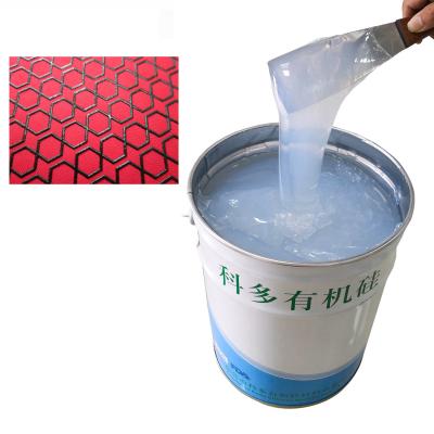 China 18 Shore A Hardness 8.1 MPa Food Grade High Temp Silicone For Base Coating for sale