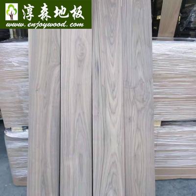 China Rustic Solid American Raw Wood Decking Plank Slab Black Walnut Wood Panel For Flooring Wood Veneer Slab Raw Material for sale