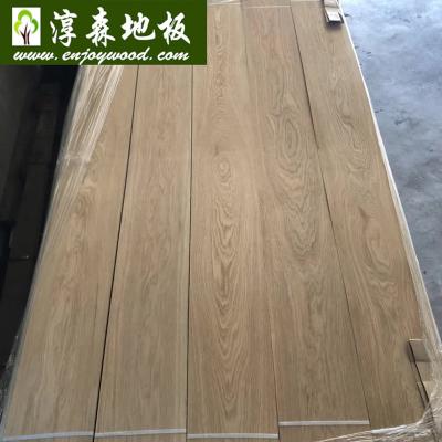 China Rustic Solid European Plank Wood Strip White Oak Wood Board Panel For Flooring Veneer Wood Slab Raw Material for sale