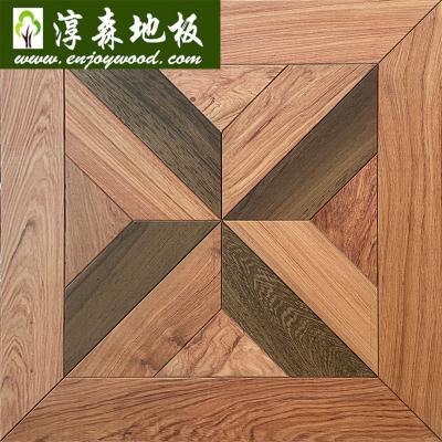 China Africa Wenge Kevazingo Design Solid Wood Parquet Board Chantilly Parquet Panel Square Bordeaux Traditional Wood Parquet Wood Flooring for sale