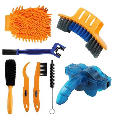 China Bicyle Bike Cleaner Kit Cycling Bicycle Chain Cleaner Scrubber Sweeps Mountain Bike Wash Tool Kit Bicycle Repair Tools Accessories for sale