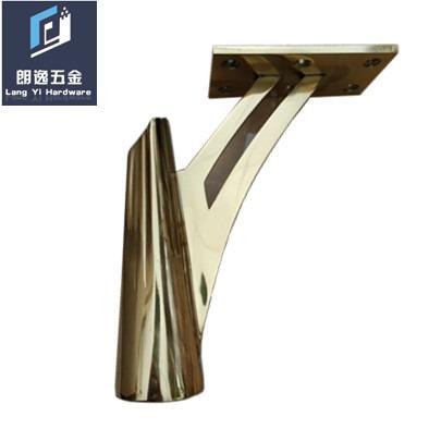 China Modern Modern Brass Hardware Sofa Leg Gold Color Furniture Decorative Chair Legs for sale