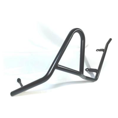 China Cheap Manufacture Q195 Carbon Steel Black Q195 Saddlebag Motorcycle Bar End Handle Guard for sale