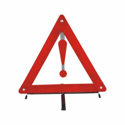 China Easily Assemble Red Dot Reflective Roadside Car Emergency Warning Triangle for Safety for sale