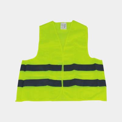 China Neon Yellow Reflective Vest With Emergency Kit One Size Fits Most for sale