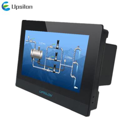 China Industrial IIoT solution upsilon F6070C 7inch 4 wire resistive rs485 IoT hmi industrial touch screen panel for sale