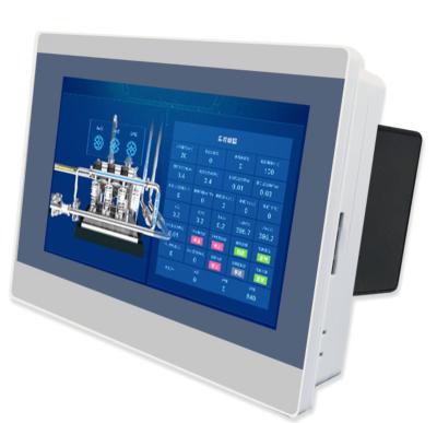 China 7 inch F6070WE iiot rs485 control smart automation hmi 1024 touch screen 7