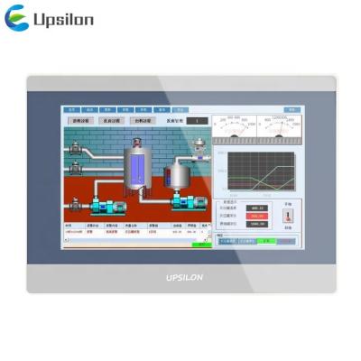 China 7inch modbus tcp/ip industrial touch screen temperature humidity controller module 7