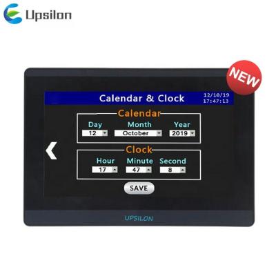 China Industial IIoT solution software rs485 free round PLC hmi programming industrial touch screen for sale