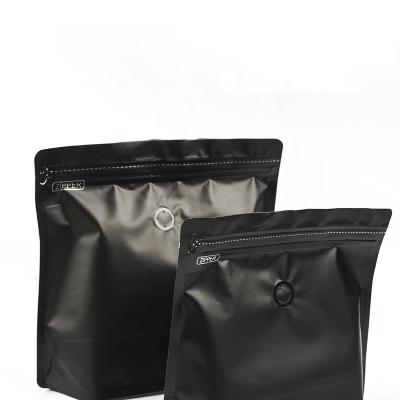 China Wholesale Food Bopp Plastic Bags Zip Lock Food Flat Bottom Coffee Bag Packaging for sale