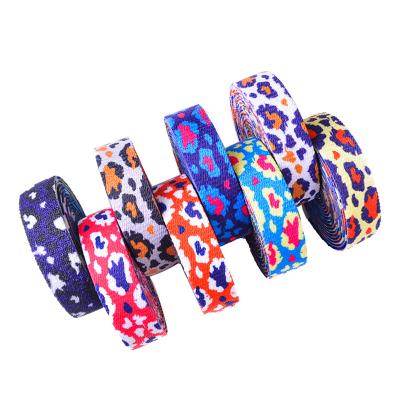 China Hot Selling High Quality Ribbon 2 cm High Tenacity Double Face Elastics Printing Ribbon for Garment and Bags for sale