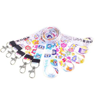 China 2022 ID Card Lock Lanyard High Hardness Polyester Best Selling High Quality Lanyard For Student ID And Work ID for sale