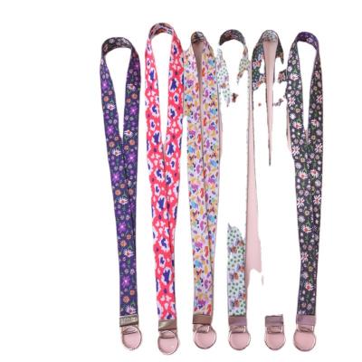 China Keys Order High Quality Directly Sublimation Elastic Polyester Environmental Polyester Lanyard for Backpack and Wristband for sale