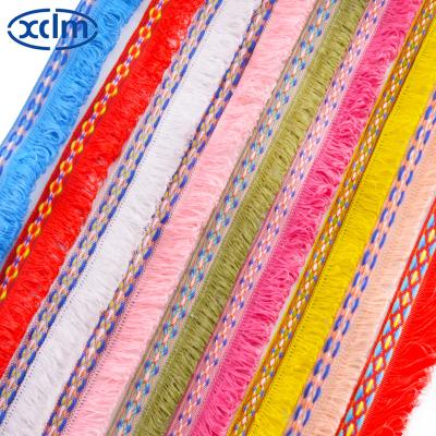 China Factory wholesale high quality 100% polyester high tenacity 2.5cm three-dimensional jacquard lace design for apparel and accessories for sale