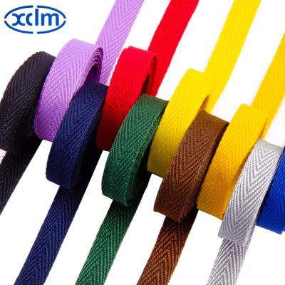 China Supplier High Support Customization Dongyang Tenacity Multi Sizes 100% Polyester Webbing Jacquard For Knitting And Garment for sale