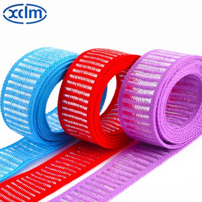 China 2022 High Tenacity High Quality Support Customization Sizes Hot Selling 100% Polypropylene Jacquard Polyester Webbing Multi Webbing for sale