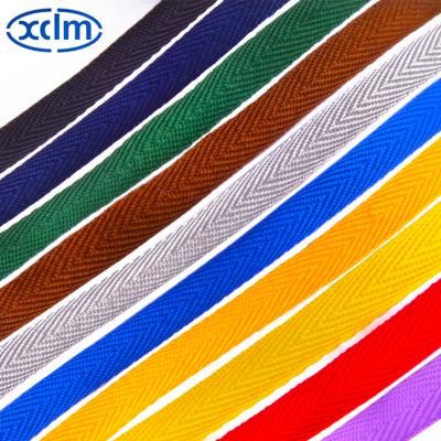 China Best Selling 100% Polyester Herringbone Ribbon High Tenacity Backing Customization Ribbon For Bags And Accessories for sale