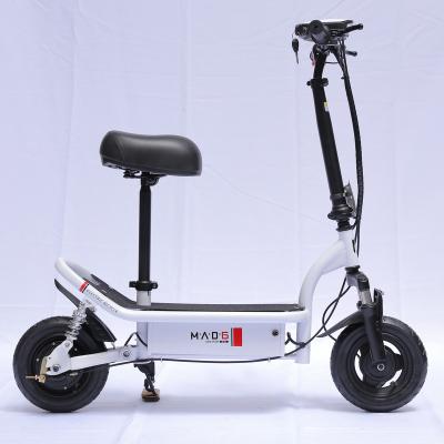 China 2021 Thickened aluminum alloy iron tube small ebike 36V 8AH sitting folding ant for sale