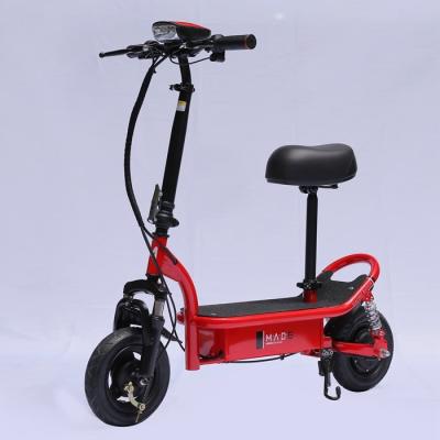 China Hot Selling Small Wheel Quality Aluminum Alloy Small Folding Pedal Electric Bicycle Ant Scooter Bike for sale