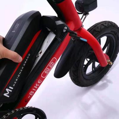 China Aluminum Alloy Standard Stylish Small Folding Electric Bicycle M1 for sale