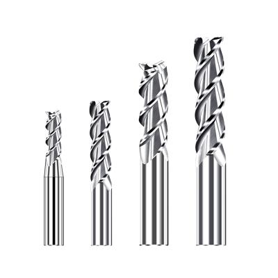 China Low Price HRC50 Top Finished Mills Aluminum Milling Cutter 2T/3T Sharp And Wear Resistant End Mill Manufacturer d5-d6mm for sale