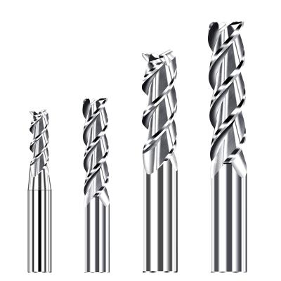 China Factory Wholesale HRC50/HRC55 d16mm Cutter Mills Aluminum Alloy End Mills Sharp And Wear Resistant Aluminum Cutting Tools for sale