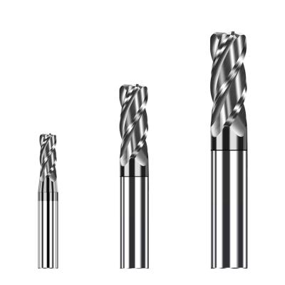 China Factory 4T E450/E500/E550/SUS original sharp and wear-resistant milling cutters for die carbide bullnose end mills for sale