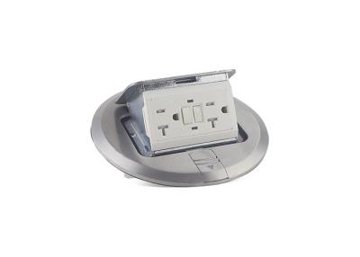 China Aluminium Cover IP Rated Floor Box Circle Shape With Cast - Iron Junction Box for sale