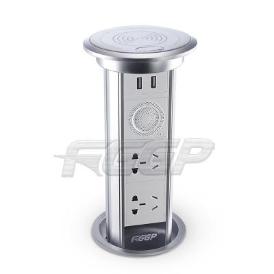 China Electric 3 X Israel TUV Pop Up Counter Outlet For Office Table for sale