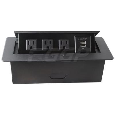 China Office Desk Pop Up Power Socket Universal Electric Outlet 250V 13A for sale