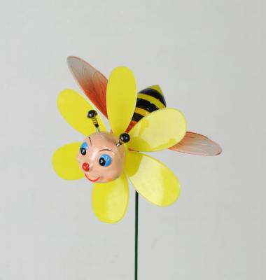 China Wholesale Custom Plastic Bee Garden Stake From China Plastic Supplier for sale