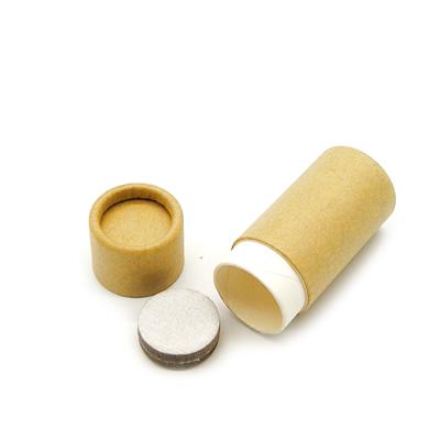 China Eco - Friendly Recycled Materials Cardboard Biodegradable Empty Paper Lift Up Deodorant Containers Tube for sale