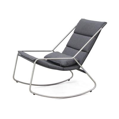 China Modern Most Fashional Leisure Customized Modern Furniture Outdoor Portable Rocking Chair for sale