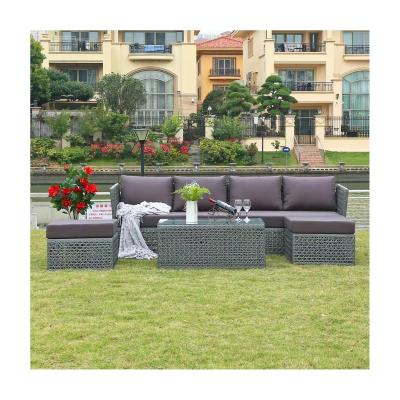 China 2022 Fashion New Design Modern Aluminum Luxury Leisure Sofa Set Outdoor Furniture for sale