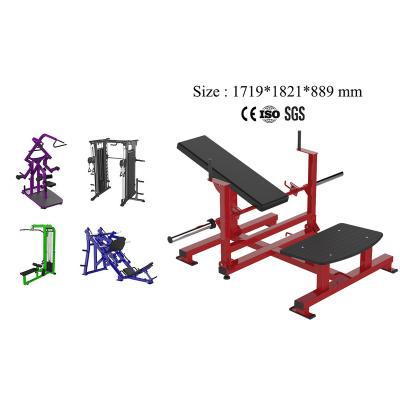 China Safety high quality wholesale gym equipment commercial strength plate loaded fitness equipment glute control for sale